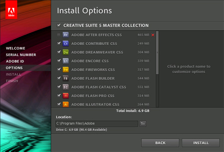 adobe master collection cs5 serial number for mac